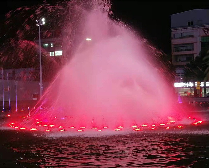 水景燈光效果圖