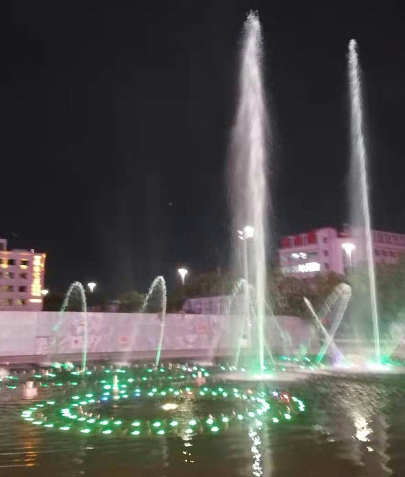 水景燈光效果圖
