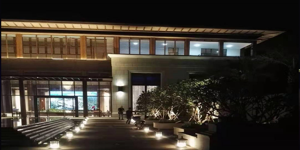 華亮星LED線條燈旅游景區亮化應用案例